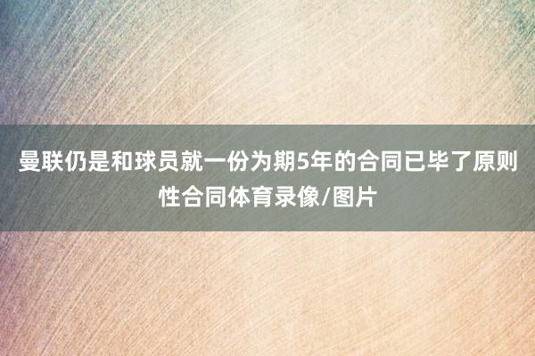 曼联仍是和球员就一份为期5年的合同已毕了原则性合同体育录像/图片